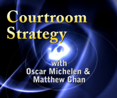 Courtroom Strategy