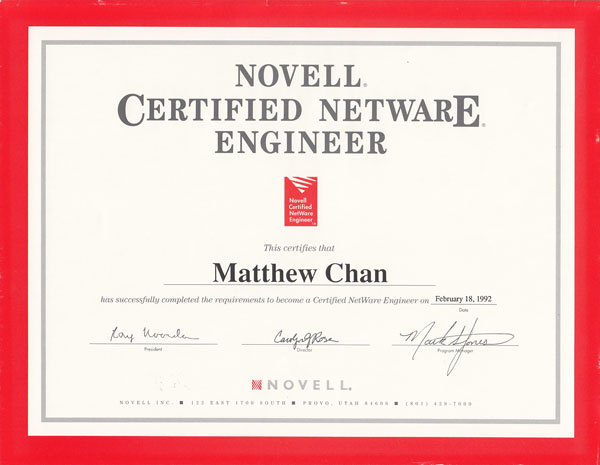 Novell CNE2